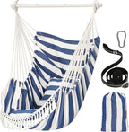 Chihee Hammock Chair Hanging Swing Max 500 Lbs 2 Cushions Included Metal by Chihee