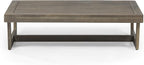 GDFStudio Outdoor Acacia Wood Coffee Table - Image 3