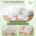 Self Watering Pots for Indoor Plants - Image 6