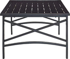 Crosley Furniture Kaplan Weather Resistant Metal Outdoor Coffee Table - Image 5