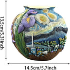 TOZLU Picasso Brutalist Beauty Face Flower Pot Ornaments Flower Pots Head - Image 4