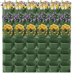 36 Pockets Living Wall Planter Indoor, Self Watering Wall Hanging Planters - Image 2