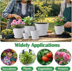 7.5/6.5/5.5/4.9/4.2/3.5 Inch Plant Pots - Image 2