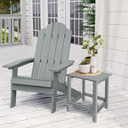 Outdoor Side Tables Adirondack, HDPE Small Table - Image 2