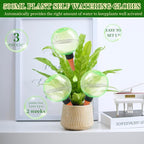 3pcs Large Plant Self Watering Globes, 17.5 oz Plastic Water Bulbs Top Fill - Image 4
