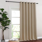 NICETOWN Sliding Door Curtain 108 Inches Long by NICETOWN