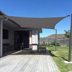 SUNNY GUARD Custom Size 9'x26' Rectangle Dark Grey UV Block Sunshade by SUNNYGUARD