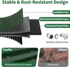 Kesfitt Raised Garden Bed, Oval Open-Bottom Design, 12-Inch Deep - Image 2