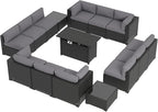 Aoxun 15 Piece Patio Furniture Set - Image 7