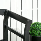 Outsunny Wooden Patio Bench, Outdoor Garden Bench - Image 8