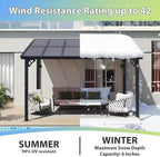 Aoxun 12'x 10' Premium Gazebo - Image 3