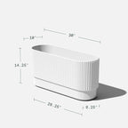 Veradek Demi Series Long Planter - Image 3