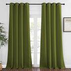 NICETOWN Bedroom Curtain Room Darkening Drapery 102 inches Length by NICETOWN