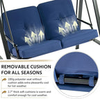 AECOJOY 2-Seat Outdoor Patio Swing Chair - Image 5