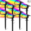 Sucolite 8-Pack Solar Spot Lights Outdoor Waterproof IP65, 3 Lighting Modes by Sucolite