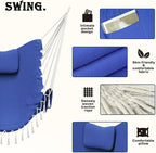 Hammock Chair with Stand, Heavy-Duty Hanging Chair with Stand, - Image 3