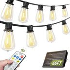 Solar String Lights Outdoor Waterproof by SkoiucLights