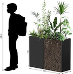 Heavy-Duty Galvanized Steel Planter - Image 3