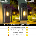 Large Size Outdoor Wall Light Fixtures, Exterior Lighting Fixtures Porch - Image 4