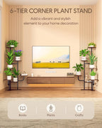 Corner Plant Stand Indoor - Image 2