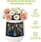 Plant Pots，Set of 3 Plastic Pots - Image 4