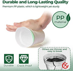 T4U 4 Inch Plant Pots 8-Pack, Small Flower Pots - Image 3