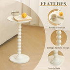 Round Side Table, Small Drink Table - Image 5