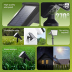 Philips 2 Packs Solar Spot Lights Outdoor Waterproof, 28 LED 7500K Solar - Image 2