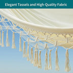 JoyView Boho Macrame Double Hammock - Image 5