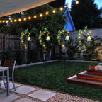 Bshine Solar Hummingbird Lights Outdoor Garden Decoration, Metal Stake - Image 5