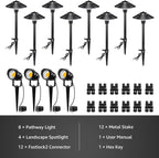SUNVIE LED Low Voltage Landscape Lighting 12V Landscape Lighting Kit - Image 7