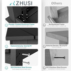 ZHUSI Patio Table and Chairs Set, Outdoor Table and Chairs, HDPE Outdoor Dining - Image 3