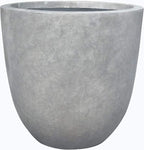 Kante 14 Inch Dia Round Concrete Planter, Indoor Outdoor Large Plant Pot by Kante