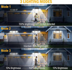 2500LM Solar Lights Outdoor - Image 6
