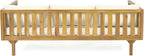 Merax 67.5" Outdoor Patio Daybed 3 Seater Sofa Bed, Acacia Wood Frame - Image 6