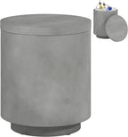 HOMCOM 2.6 Gal Outdoor Cooler Side Table, 3-in-1 Cool Coffee Table by HOMCOM