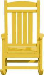 KINGYES HDPE Rocking Chairs Outdoor, Patio Rocking Chairs - Image 12