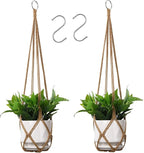 YIBOT Macrame Plant Hanger Indoor Set of 2 - Image 8