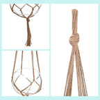 EBOOT 2 Pack 48 Inch Large Macrame Plant Hanger Rope to Hang Flower Pot Plant - Image 6