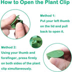Plant Climbing Wall Fixture Clips, Invisible Holder Leaf Shaped Wall Vines - Image 6