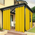 BONZER Outdoor Curtains for Patio Water Resistant Heavy Privacy Light Filtering by Bonzer