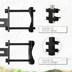 6 Pcs Window Box Brackets Adjustable Planter Box Brackets Heavy Duty Deck - Image 4