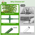 2 Pack 65in Tall Cucumber Trellis - Image 3