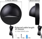 LEONLITE 12-Pack Update 5CCT LED Low Voltage Deck Lights, 180LM 3.74inch - Image 6