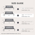 Bedsure Outdoor Elevated Dog Bed Medium Size Dog, Portable Indoor & Outdoor - Image 5