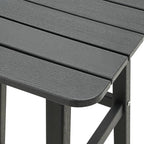 Bar Height Chairs Set of 2, HDPE Bar Height Outdoor Chairs, Weather Resistance - Image 6