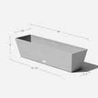 Veradek Pure Series Window Box Planter - Image 2