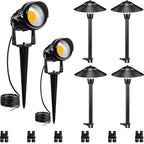 SUNVIE LED Low Voltage Landscape Lighting 12-24V Landscape Lighting Kit by SUNVIE