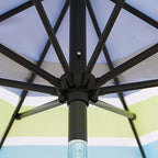 Blissun 9' Outdoor Patio Umbrella, Outdoor Table Umbrella, Yard Umbrella - Image 3