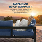 Wisteria Lane Aluminum Patio Furniture Set - Image 6